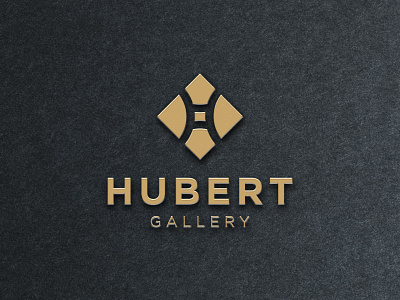 Hubert Gallery brand designer branding branding and identity freelancer gallery identity branding identity designer logo logo design logo designer logodesign logos logotype minimal vector