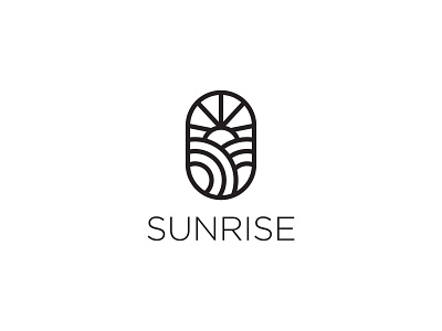 sunrise branding design designer for sale freelancer icon latter logo logo logoart logodesign logomaker logotype minimal minimalist logo minimalist logo design pictorialmark vector wordmark logo