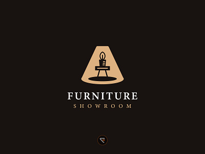 Furniture Show Room brand brand identity branding furniture logo logo design minimal minimalist showroom