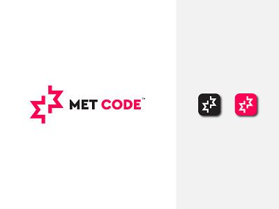 Met Code brand brand design brand identity branding branding agency branding and identity branding design code logo logo mark logomark logotype media media kit media logo