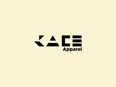 KACE Apparel brand brand design brand identity branding branding concept clothes clothing clothing brand clothing company logo logo design branding logosketch logotype logotypes minimal type