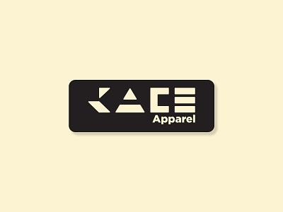 Main Logo - Kace Apparel apparel logo brand brand design brand identity branding branding design clothing clothing brand couple letter lettermark logo logo branding logosketch logotype minimal minimal logo minimalist