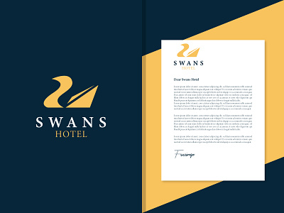 Swans Logo Brand