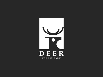 Deer Logo Design brand brand identity branding deer deer illustration deer logo forest forest animals forest logo logo logodesign minimalist minimalist logo park