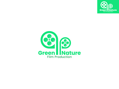 Green Nature Film Production brand branding film film production leaf leaf logo leafs logo design logo design branding logo exploration logo minimal minimalits minimalits nature nature logo unique logo