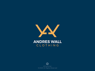 Andres Wall Clothing - Logo Branding Identity