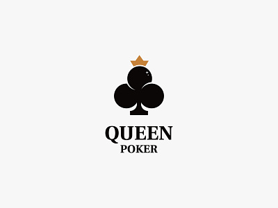 Queen Poker brand brand design brand identity branding busniess company logo logomark logos logotype luxury luxury logo minimalist minimalist logo poker poker online queen queen bee tree logo unique logo