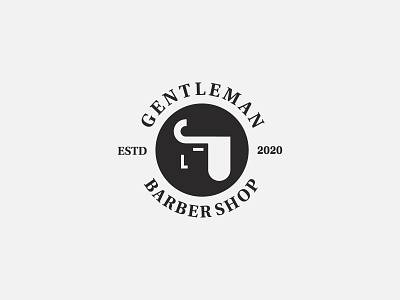 Barbershop Logo Design barber logo barber shop barbers barbershop black brand brand identity branding cool logo dribble idenity logo logomark logos logotype minimal modern logo people people logo vintage logo