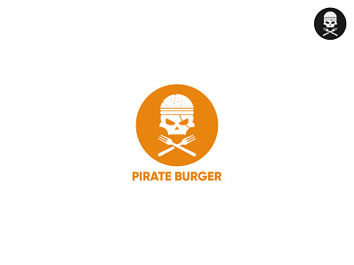 Pirate Burger - Logo Design graphic