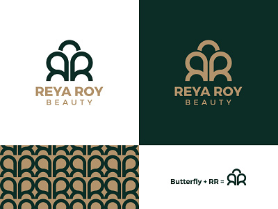 Reya Roy - Logo Design beauty branding cosmetic design designer graphic design identity illustration letter letterlogo logo logobranding logodesign logoprofessional logotype luxury minimal minimallogo simple vector