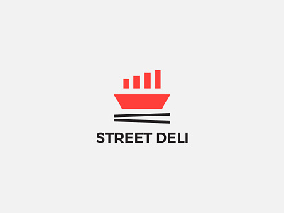 Street Deli - Logo Design brand branding color logo company company logo food branding food business food logo identity logo logo design logodesign logos logotype modern professional simple simple logo street street logo