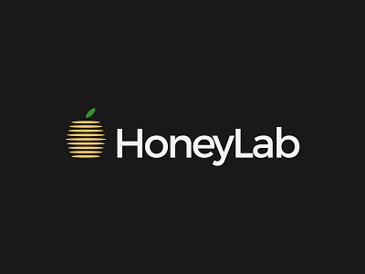 HoneyLab - Logo Design animal animal logo bee brand branding design honey honey logo identity illustration lab lab logo logo logo identity logodesign logotype minimal vector