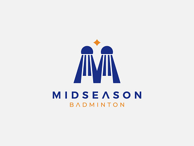 Mindseason Logo badminton badminton branding brand brand identity branding design identity illustration logo logo design logo icon logodesign logotype mark mark logo minimal season simple skecth sport