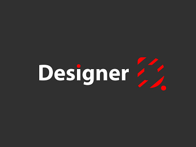 Designer branding design designer freelancer icon illustration logo minimal photoshop typography vector