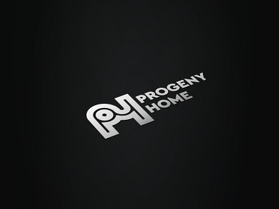 monogram P H " Progeny Home " design designer for sale freelancer illustration logo logodesign minimal photoshop typography vector