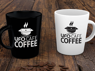 Logo Design UFO Cafe