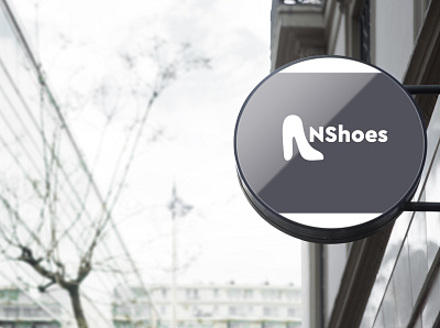 NShoes Logo Design branding design for sale freelance freelancer icon illustration logo minimal photoshop typography