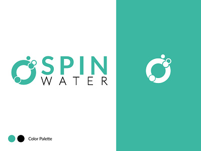 Spin Water buy logo buy now design designer for sale freelance freelancer icon illustration logo logotype love minimal spin typography vector water watercolor