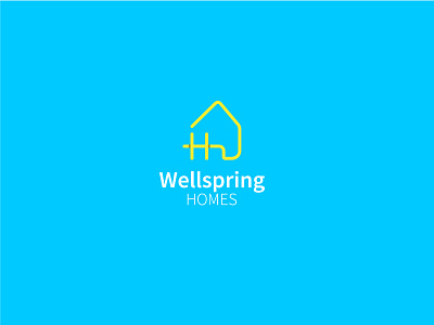 Wellspring Home brand identity branding design buy logo buy now buyer estate for sale freelancer identitydesign logo design logodesign logomark logos logotype real estate sale