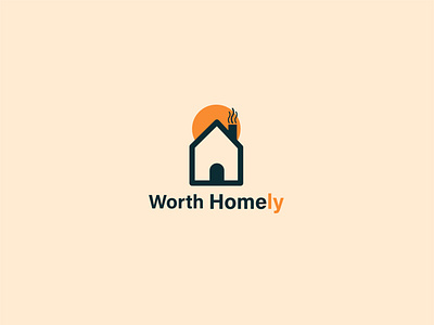 Worth Homely brand design brand identity branding branding and identity branding concept branding design design designer freelance freelancer illustration minimal photoshop typography vector