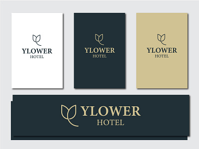 Ylower Hotel branding branding and identity branding design design designer freelance fulltime icon illustration logo logodesign minimal minimalist logo photoshop vector