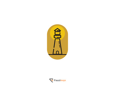 the lighthouse branding designer freelance house logo icon illustration lighthouse logo logo design logodesign logos logotype minimal vector