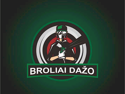 Broliai Dazo badge logo design gaming illustrations logo sport logo wolf