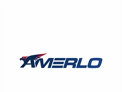 amerlo automotive logo cargo delivery logo logodesign transport and logistics logo