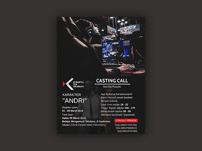 Flyer Casting Call   Andri