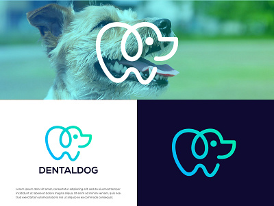 Dental dog logo design animal logo brand identity branding business logo colorful logo dental care logo dental clinic logo dental logo dentaldog logo dog logo gradient logo icon logo logo design logo designer logotype minimal minimalist logo modern logo modern logos