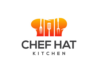 CHEF HAT kitchen logo design app brand identity branding che hat kitchen logo design chef hat logo chef logo cooking logo food logo icon illustration kitchen logo logo logo designer logodesign logotype minimal minimalist logo modern logo ui web