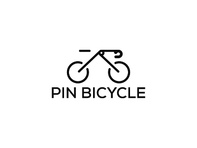 PIN Bicycle creative modern minimalist logo design bicycle logo brand identity branding creative logo icon illustration logo designer logo mark logodesign logotype minimal minimalist logo modern logo pin pin bicycle logo professional logo typography ui vector web