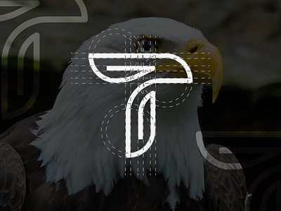 T Logo Process Eagle amazing animal business company creative design eagle elegant font future letter line logo monogram new process productive simple t trendy