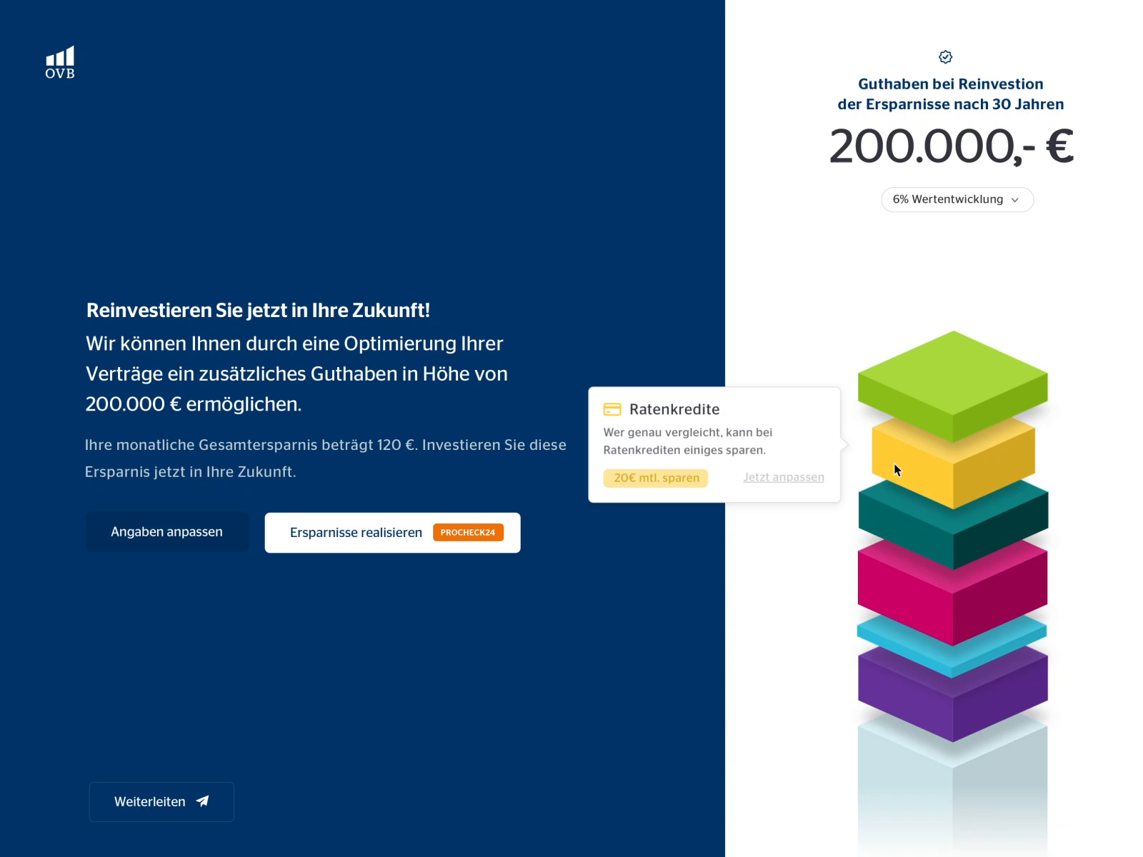 Insurance Configurator – Results by Jan Hoffmann for Fintory on Dribbble