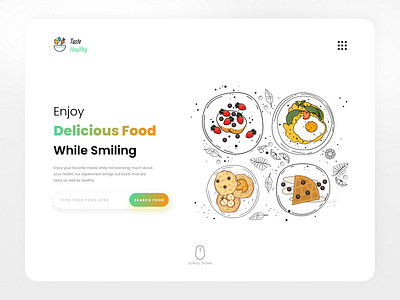 Healthy - Food Delivery Landing Page