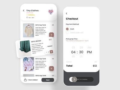 Clothing Marketplace Mobile App