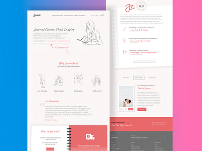 Journal web design