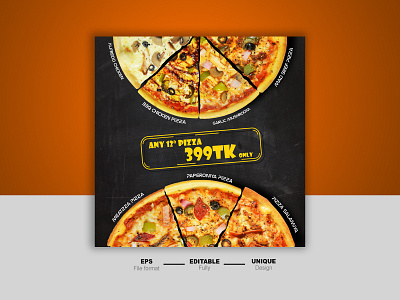 PIZZA SHOP SOCIAL MEDIA TEMPLATE