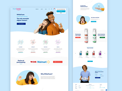 EverSmile design ecommerce graphic design shopify ui ux web design website