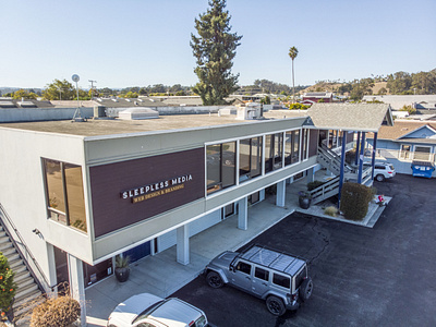 Office Drone Shots aerial drone office photography santa cruz