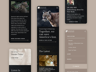 Mountain Lion Foundation - Mobile