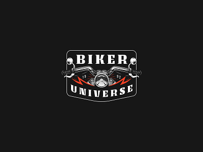 Biker Universe - Logo & Branding apparel branding gear graphic design logo motorcycle