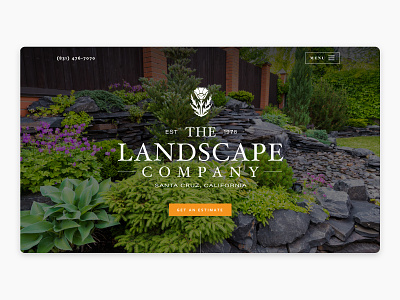 The Landscape Company - Website design graphic design landscaping logo messaging rebrand web design web development website wordpress
