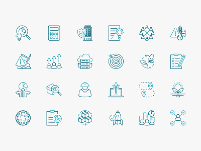 Supply Shift Icons design graphic design icons illustration supply chain vector