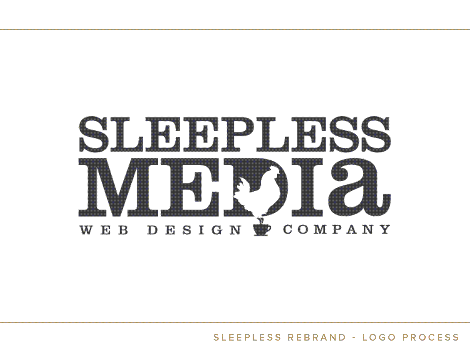 Our Rebrand Logo Process branding custom type design graphic design illustration logo options process rebrand rooster type wip