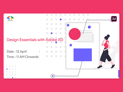 Adobe XD tutorial poster