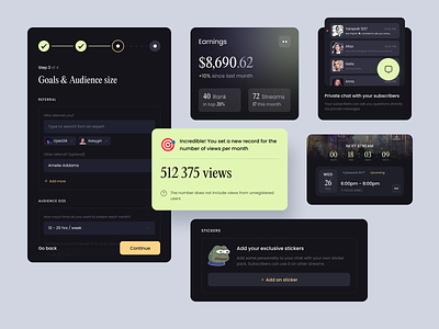 Dashboard Components