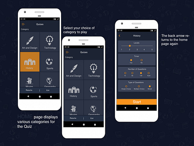 Quiz App Design