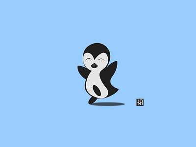 Happy Feet illustration penguin vector