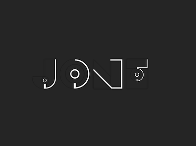 Joni illustration typogaphy vector